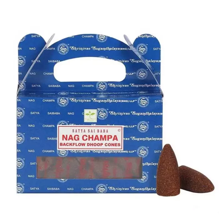 Ароматические конусы с обратным дымом Backflow Nag Champa anastatica.ru Ароматы для дома