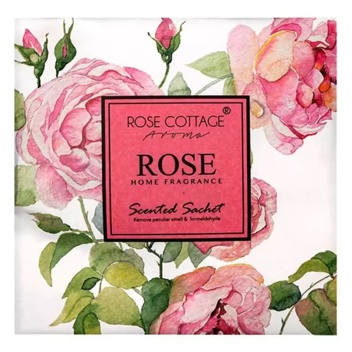 Ароматизатор саше Роза, Rose Cottage Aroma, 15 гр 11 х 11 см