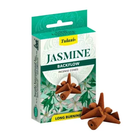 Благовония конусные с обратным дымом Backflow Jasmine, Tulasi anastatica.ru Ароматы для дома