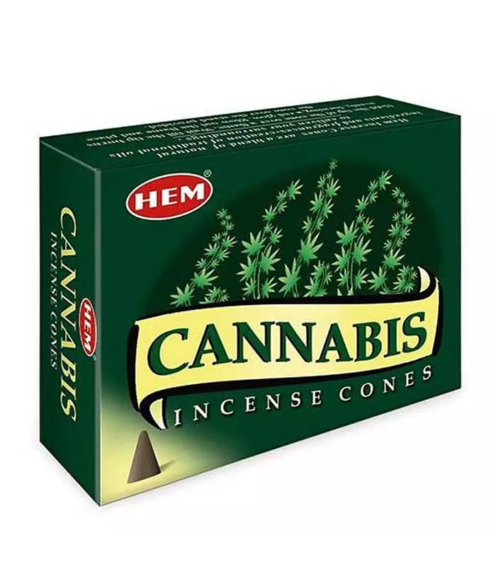 Благовония конусы cannabis hem 10 шт