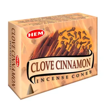 Благовония конусы Clove Cinnamon HEM 10 шт anastatica.ru Ароматы для дома
