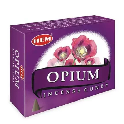 Благовония конусы Opium HEM 10 шт anastatica.ru Ароматы для дома