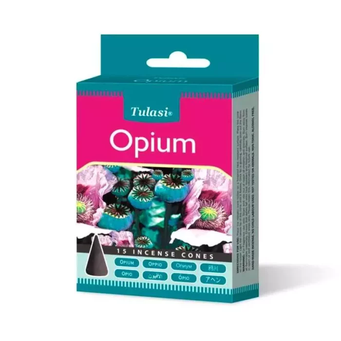 Благовония конусы Opium, Tulasi, 15 шт