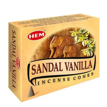 Благовония конусы Sandal Vanilla