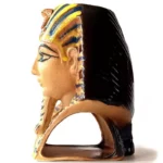 Фараон Тутанхамон Аромалампа керамика 13 см anastatica.ru Аромалампы, Кадильницы