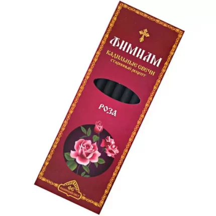 Кадильные свечи Роза 7 свечек по 11 см anastatica.ru Ароматы для дома