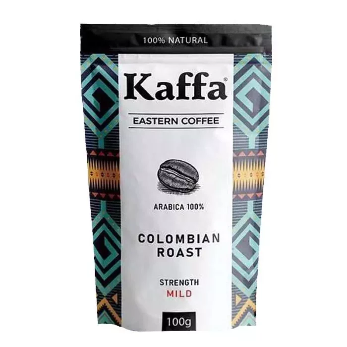 Кофе молотый Colombian Roast Mild Арабика средней обжарки Kaffa 100 гр