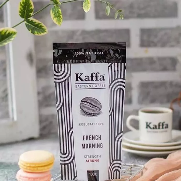 Кофе молотый French Morning Medium Робуста средней обжарки Kaffa 100 гр