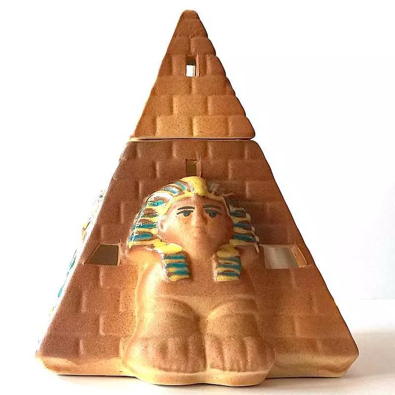 Пирамида Фараона Аромалампа керамика 15 см anastatica.ru Аромалампы, Кадильницы