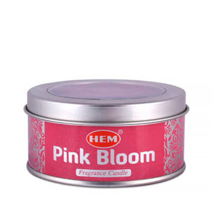 Свеча ароматическая Клубника со сливками Pink Bloom в подсвечнике 4 х 8 см 100 гр anastatica.ru Ароматы для дома