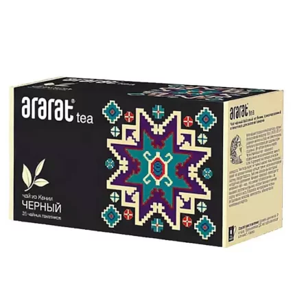 Чай черный Байховый черный чай Ararat tea 25 пак anastatica.ru Продуктовая лавка