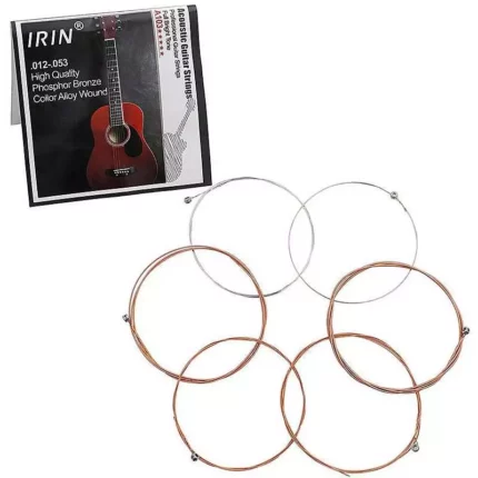 Струны Комплект для акустической гитары бронзовые Irin 6 струн anastatica.ru Музыкальные инструменты, аксессуары