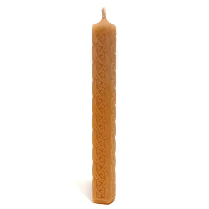 Свеча восковая медовая Обелиск сувенирная 17 см anastatica.ru Ароматы для дома