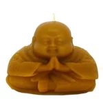 Свеча Будда воск и прополис сувенирная 6.5 см