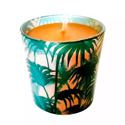 Свеча в стакане пчелиный воск Palm