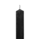 Свеча черная воск 25 см