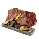 Каменная Скала S1 с ящерицей 15 см anastatica.ru Кристаллы, камни, ракушки