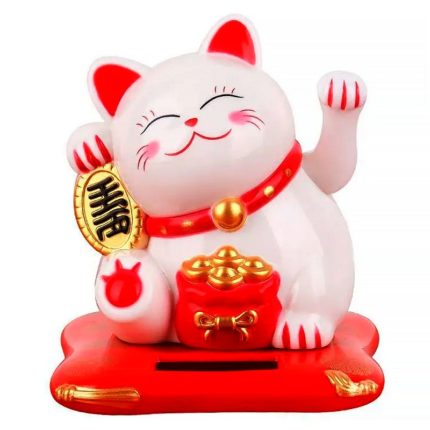 Anastatica: maneki neko manyashhij kot figurka kl11 6 sm beliy