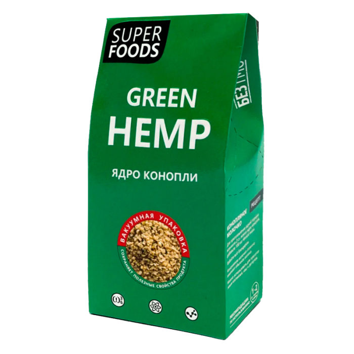 Ядро конопли Green Hemp Компас Здоровья 90 гр