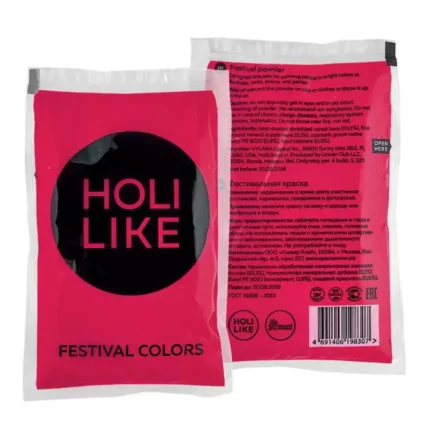 Краски Холи Festival colors Holi Like 100 г малиновые