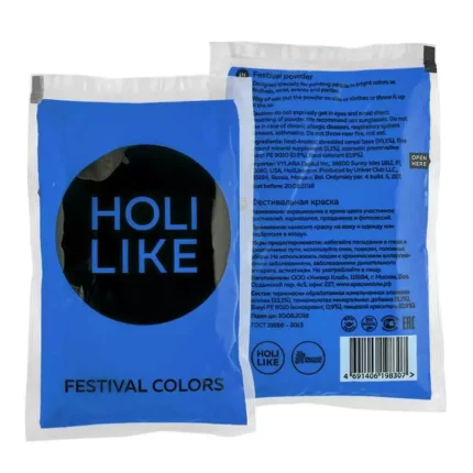Краски Холи Festival colors Holi Like 100 г синие