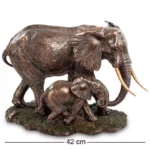 Слон с детенышем cтатуэтка WS-772