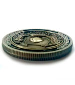 Сувенирная монета 1788 Georgia 24.3 х 1.7 мм
