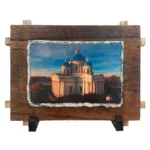 Троице-Измайловский собор в Санкт-Петербурге Фото на камне 16 х 22 см