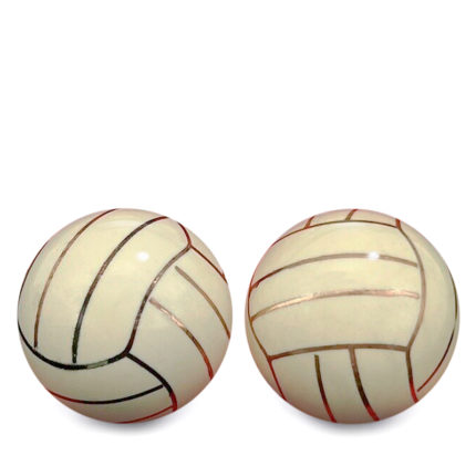 Поющие шары здоровья Баодин Волейбольные мячи белые