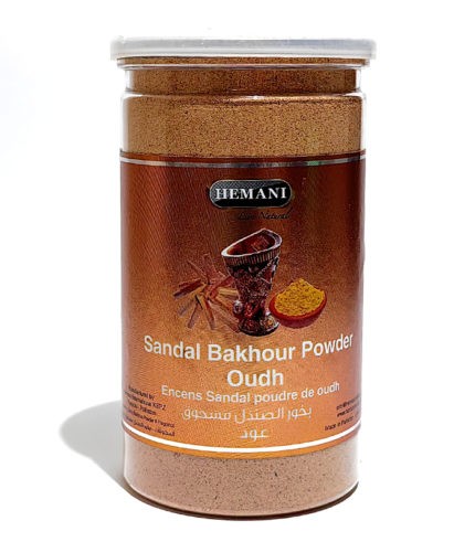 Бахур Сандаловый порошок с Удом sandal bakhour powder oudh 200 гр hemani